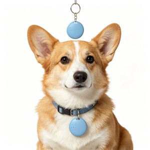 Traceur Bluetooth anti-perte pour animaux de compagnie, double système, compatible Apple Find My et Google Find Hub, pour chiens et chats, iOS et Android, 4 couleurs - Product Image 1