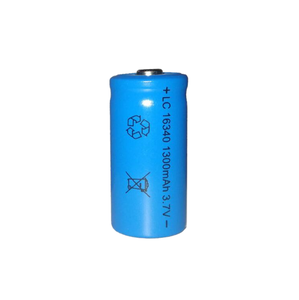 Paquete de Baterías de Litio Recargables <span class=keywords><strong>CR123A</strong></span> 16340 de 3.7V de Alta Capacidad 1300, Compatible con Cámaras y Linternas de Alta Intensidad - Product Image 1