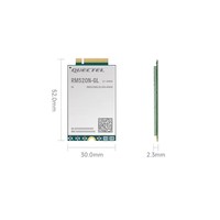 Módulo IoT Celular 5G WZ-LAN RM520N-GL con Interfaz M.2, Desbloqueado, con Posicionamiento GPS, -40~+85, para Sistemas de Control Remoto