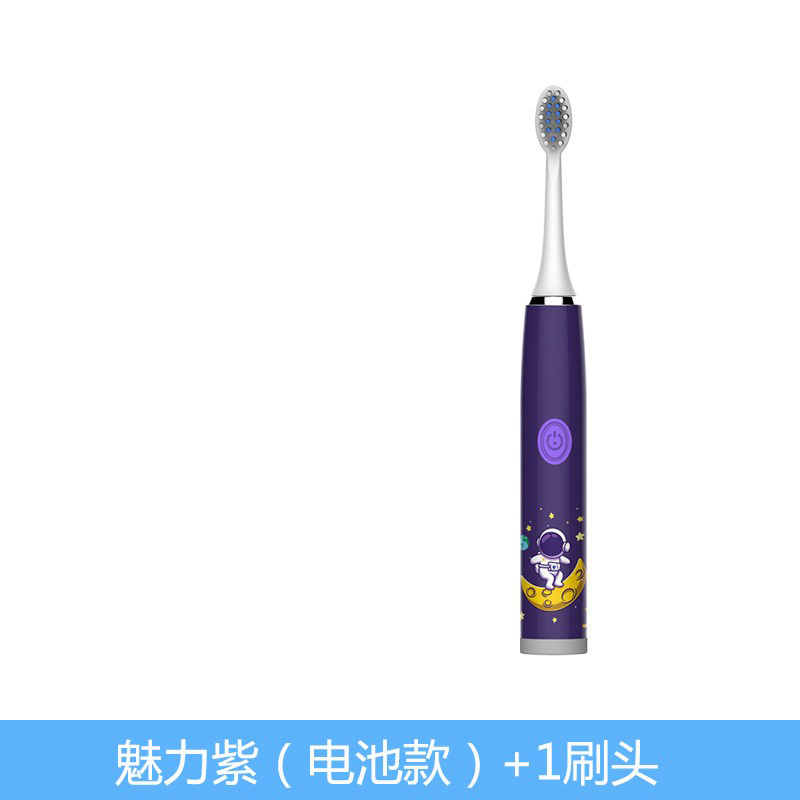 01 batterie violette Charm-1 tête de brosse