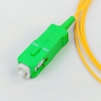 24 Core SC/UPC Fiber Optic Pigtail G652D Tahan Tekuk 0.9mm LSZH Single Mode Kabel Fiber Optik FTTH MXT Garansi 1 Tahun