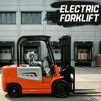 Chariot élévateur électrique pour conteneurs, chariot élévateur électrique robuste de 2,5 tonnes pour la manutention des marchandises portuaires