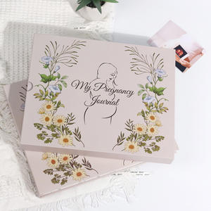 Journal de grossesse Golden Circle Slipcase Belle et mignonne maman <span class=keywords><strong>bébé</strong></span> <span class=keywords><strong>livre</strong></span> souvenir échographie <span class=keywords><strong>bébé</strong></span> Scrapbook - Product Image 5