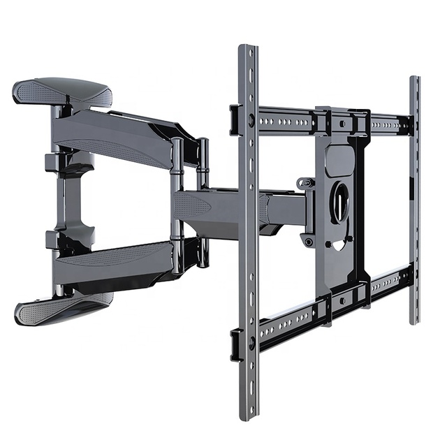 Full Motion Steel Cantilever Mount for LED/LCD Plasma TV with Built-in Cable Management 45"-70" Easy Installation