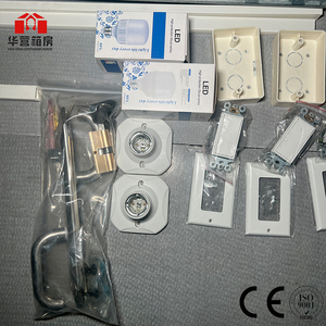 Chất lượng cao 20ft và 40ft thép nhà <span class=keywords><strong>CONTAINER</strong></span> di động sửa đổi phòng đơn cho khách sạn biệt thự cửa hàng - Product Image 6