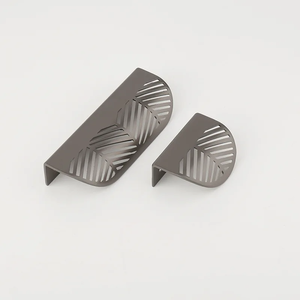 Poignées de meuble carrées modernes en laiton doré, poignées de porte de cuisine, boutons de tiroir en cuivre, poignées de placard - Product Image 3