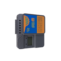 Contrôleur de charge de batterie solaire MPPT 12V/24V avec écran LCD 10/20A pour éoliennes Garantie 1 an