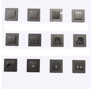 Màu trắng 5 pin ổ cắm chuyển đổi cho nhà USB Loại C tường ổ cắm - Product Image 5