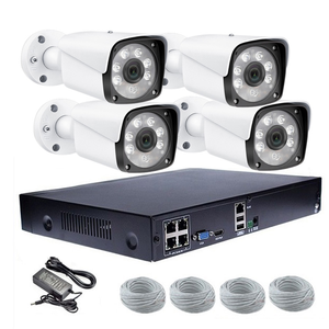 <span class=keywords><strong>Système</strong></span> <span class=keywords><strong>de</strong></span> caméra POE 4 canaux 5MP 8MP avec objectif 3,6 mm, <span class=keywords><strong>système</strong></span> <span class=keywords><strong>de</strong></span> caméra couleur plein format pour extérieur et intérieur, kit étanche - Product Image 6