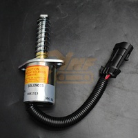 Vanne solénoïde d'arrêt 12V 6690563 7136559 6681512 pour pièces de chargeuse Bobcat S70 S100 S130 S150 S160 S175 S185 S205 S220 S250