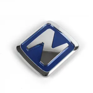 Faites votre propre emblème de voiture en plastique ABS chromé sur mesure Logo 3D Badge de voiture Chrome lettre autocollant Auto voiture emblème Badges en gros