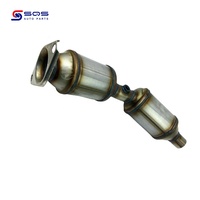 SQS Convertisseur catalytique à trois voies de haute qualité Fit Direct TOYOTA PRIUS 2010-2015 Convertisseur de catalyseur Tuyaux d'échappement