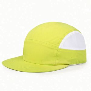 หมวกแก๊ปทรงสปอร์ตแบบ Snapback ปีกแบน กันน้ำ เป็นมิตรกับสิ่งแวดล้อม ขายส่ง แห้งเร็ว เหมาะสำหรับวิ่งและเล่นกีฬา พิมพ์ลายซิลค์สกรีน 7 แผง - Product Image 3