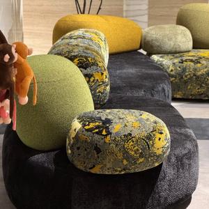 Nouvelle conception innovante de <span class=keywords><strong>canapé</strong></span> modulaire de style européen, design de galets inspiré de la <span class=keywords><strong>roche</strong></span>, <span class=keywords><strong>canapé</strong></span> de salon, design de <span class=keywords><strong>canapé</strong></span> en pierre de mousse - Product Image 3
