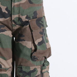<span class=keywords><strong>Pantaloni</strong></span> Casual da Donna Personalizzati, Cargo Mimetici <span class=keywords><strong>con</strong></span> Grandi Tasche Retrò, <span class=keywords><strong>Pantaloni</strong></span> da Lavoro <span class=keywords><strong>Larghi</strong></span> Lavati, Anti-Pilling per il Pendolarismo - Product Image 4