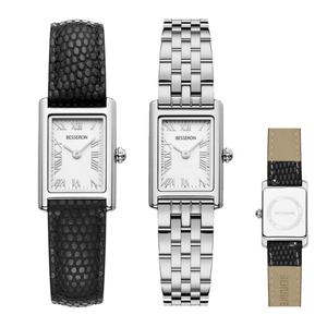 Reloj Elegante para Mujer con Brazaletes Personalizables, Totalmente en Acero Inoxidable, Movimiento de Cuarzo Japonés, Resistente al Agua - Product Image 3