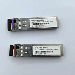 10GBase-SR SFP+ <strong>Transceiver</strong>, SFP 1270nm/1330nm SingleMode LC <strong>Module</strong> up to 20KM Compatible with Ciscoi ,Netgear,D-Link and More - Product Image 2