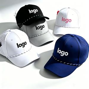 Casquette de golf respirante pour hommes, style corde réglable avec fermeture auto-agrippante, pratique avec porte-tee, personnalisable au Vietnam, faible MOQ - Product Image 3