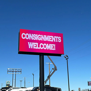 Lecede P4 P6 LED bức tường video ngoài trời biển quảng cáo đầy đủ màu sắc LED quảng cáo Màn hình LED hiển thị bảng điều chỉnh lĩnh vực cài đặt - Product Image 1