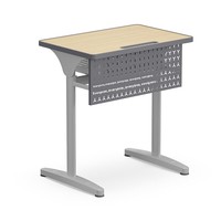 Table de conférence et de formation pliante, combinable, simple, moderne, mobile, en PVC, pour bureau/formations/salle de classe, modulable