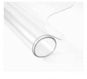 Tapis de chaise épais en PVC transparent moderne pour bureau et maison avec protection antimicrobienne et résistante aux taches - Product Image 6