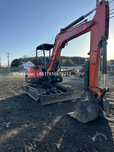 Mini-excavatrice d'occasion importée du Japon, marque de premier plan KX121-3, 4,1 tonnes, sur chenilles, en vente à prix réduit - Product Image 6
