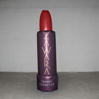 Modèle de rouge à lèvres gonflable personnalisé KeepFuns, cosmétique gonflable en PVC pour événements beauté, promotion et décoration publicitaire extérieure