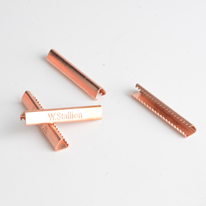 ริบบิ้นทองเหลืองคลิปหนีบหางทองแดงคลิปหนีบเข็มขัดเสื้อมีฮู้ดคลิปเสื้อผ้าปลายคลิปโลหะ - Product Image 5