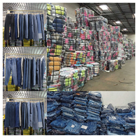 Déstockage de surplus de vêtements : Vêtements de mode, Jeans en denim pour hommes, Vêtements en gros en stock, Vêtements en vrac
