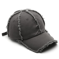 Gorra de Béisbol Unisex de Algodón Vintage Lavado y Desgastado, con Logotipo Personalizado Bordado, 6 Paneles, Lisa, para Hombre y Mujer