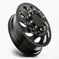 Ruedas forjadas pulidas personalizadas SL 22X8.25 28X8.25 con tapa central flotante 10X225 8X180 para Chevrolet Silverado 3500HD