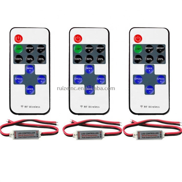 Single color LED strip dimmer RF Wireless Remote Controller for 3528 2835 5050 5630 5730 led