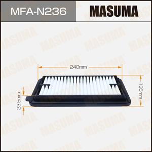ไส้กรองอากาศรถยนต์ MFA-N236 MASUMA สำหรับเครื่องยนต์ ป้องกันฝุ่นละออง ใช้แทนของเดิมสำหรับรถยนต์นิสสัน - Product Image 3
