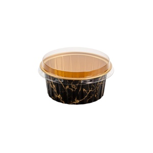 Boîte à lunch jetable en aluminium de qualité alimentaire de 125 ml, fabriquée directement en usine, outil de broyage de gâteaux et récipient pour friteuse à air - Product Image 3