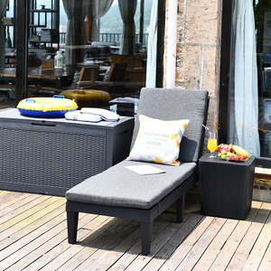 Tumbona turca de lujo para exteriores, tumbona con cojín de 3cm - Product Image 2