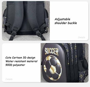 Sac à dos scolaire 2026 au design 3D de dessin animé mignon, avec ceinture à coussin d'air, 4 fermetures éclair, 18 pouces, pour filles et garçons, recherche de partenaires commerciaux - Product Image 6