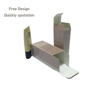 Tùy chỉnh bán lẻ chăm sóc da Hộp bao bì in gấp mỹ phẩm thẻ giấy Bao bì hộp - Product Image 2