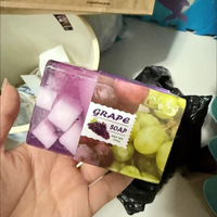 Jabones artesanales en barra, hechos a mano, al por mayor, con fragancia herbal y frutal de fresa, naranja y uva, hidratantes, 200g