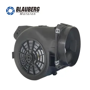 Motor Blauberg EC/DC 230V 146mm aprobación CE ventilador centrífugo de doble entrada para aire acondicionado