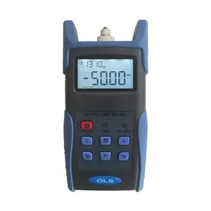 Adjustable Low Battery Indication 1310 1550 Fiber Optic Power meter laser Source for FTTH