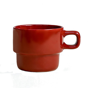 Taza de Cerámica de 250-300 ml, Reutilizable, Apta para Microondas, Taza de Desayuno para Regalo - Product Image 1