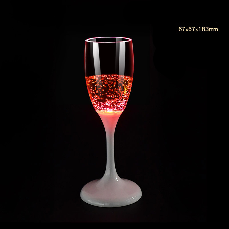 Champagne Glass Red