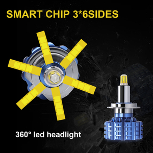 Bóng Đèn Xe Hơi 20000 Lumen N8 360 Siêu Sáng, Bóng Đèn Led 12V 24V Thiên Thần Canbus H11 HB4 9005, Đèn Pha Led H7 H4 Led - Product Image 3