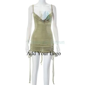 Moda mujer estilo sin mangas cordón vestido sin espalda <span class=keywords><strong>micro</strong></span> sexy <span class=keywords><strong>mini</strong></span> vestido de una pieza ropa de club para mujeres 2025 - Product Image 2