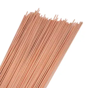 Manufacturer 1/1.5/2/2.5/3mm 50cm Brass Welding Rod Phosphorus Copper Electrode Welding Wire Soldering Rod Bronze No Need Solder