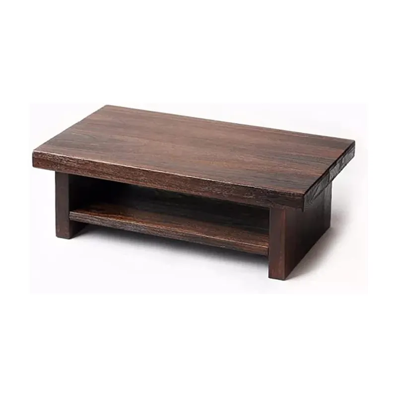 Japanese Wooden Floor Tea Table