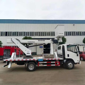 1SUZU Hydraulic Aerial Telescopic Access <b>Ladders</b> Bucket Truck Boom Lift Aerial Manlift <b>Work</b> 12-28m <b>Platform</b> Truck - Product Image 5