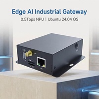 TM-CP1B Gateway IoT Industri Sumber Terbuka Ubuntu 24.04 LoRa 4G-LTE WiFi Terisolasi RS232 RS485 Pemasangan DIN-Rail Paduan Aluminium
