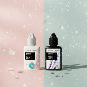 Dissolvant de colle pour extensions de cils transparent blanc à séchage rapide certifié ISO9001:2015 - Dissolvant léger pour colle à cils, emballage personnalisé - Product Image 1