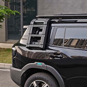 Equipment Aluminum Side <b>Ladder</b> High-Strength Luggage Roof Rack Platform for Jetour T1 Accessories - Product Image 5
